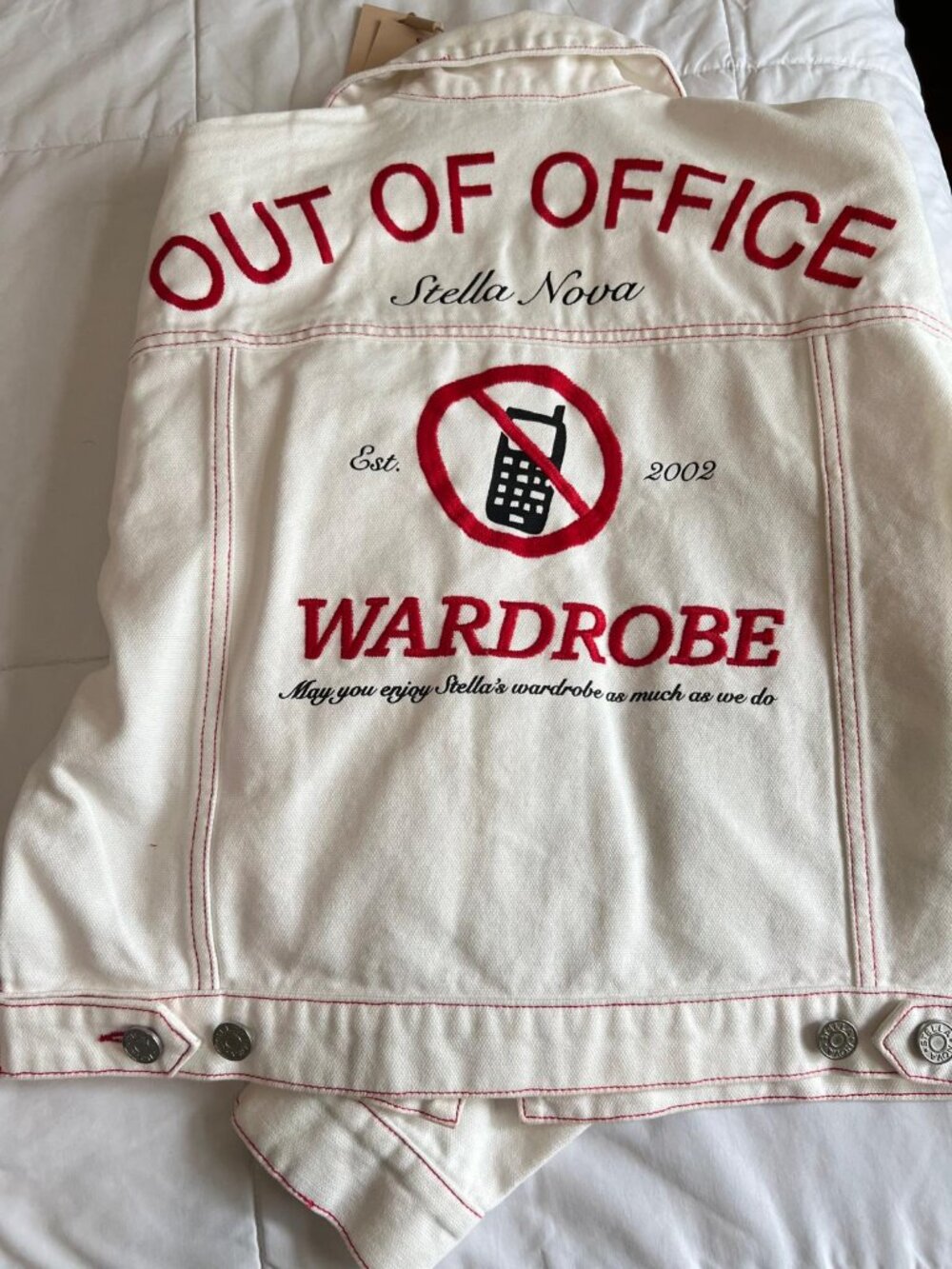 Stella Nova Out of Office loose Jacket S/M - Picture 7 of 7